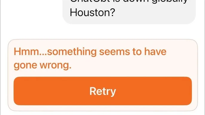 ChatGPT Down