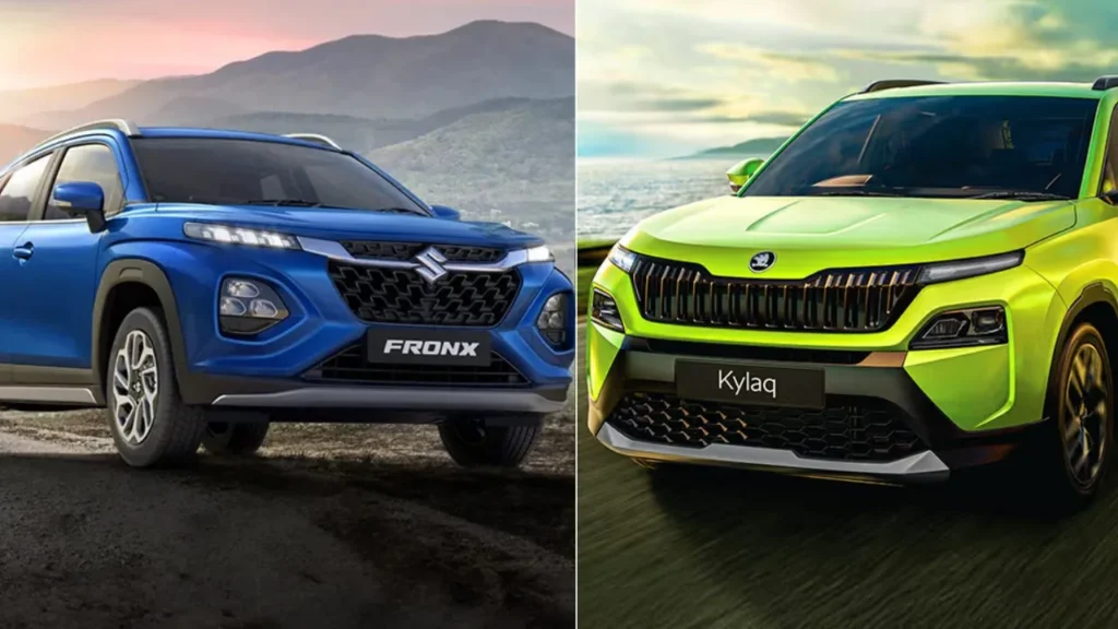 Skoda Cayllaq vs Maruti Fronx