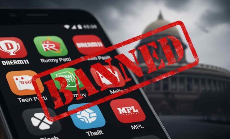 Online Gaming Ban in India